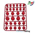 High Quality 30pcs/set Chrome Plating  Screw Nut Cap for Motorcycle , Decoration item- RED. 