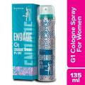 Engage G1 Cologne No Gas Perfume for Women, Floral and Sweet, Skin Friendly, 135ml. 