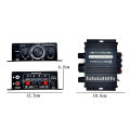 AK170 Mini Digital Power Amplifier Bass Audio Receiver 2CH for Home Car Use.