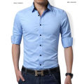 Sky Blue Long Sleeve Formal Shirt For Men - Formal Shirt For Men. 