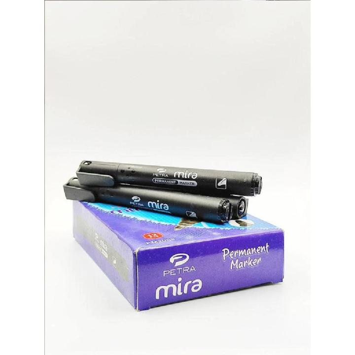 Petra Permanent Marker Mira black 1 pcs