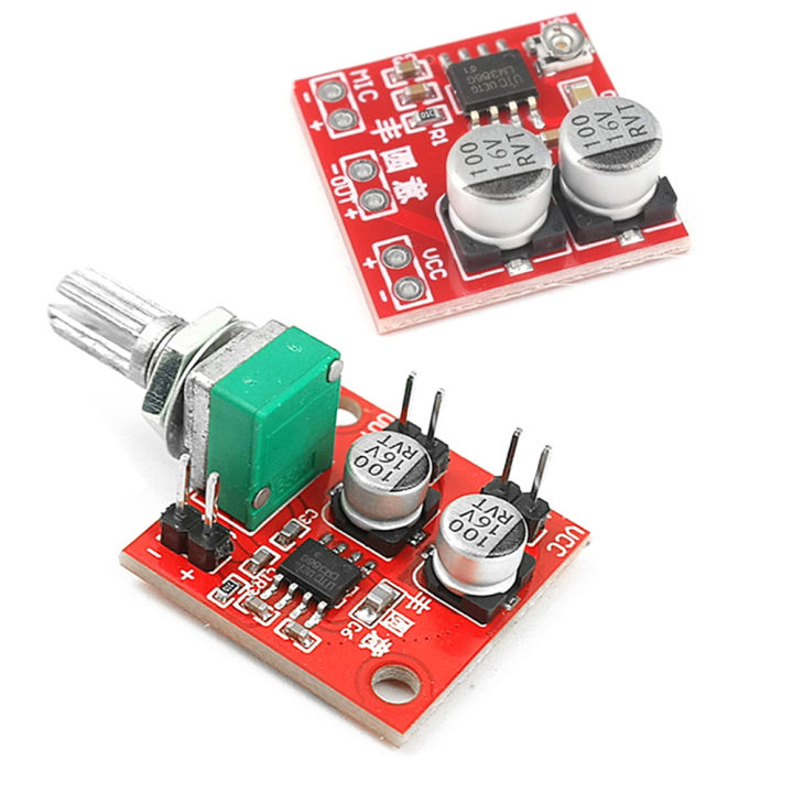Microphone Module Powerful DC4-12V LM386 Electret Microphone Amplifier Microphone Pickup Module ...
