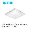 Led Surface 18 Watt Squire Ceiling Light Heavy Duty Metal Body Model-niico-004.