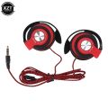 high quality 3.5mm Wired Headphones HIFI Heavy Bass Headset Over-ear Adjustable Ear hook Earphones Music Earphone for Phone. 