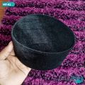 Black Color Beautiful Color Islamic Items Indonesian Round Makmal Tupi For Men || One Color Tupi || Cap For Men || Indonesia Hat For Men. 
