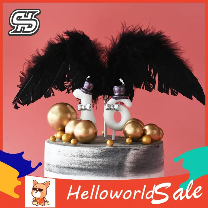 HelloWorld%20Number%20Candle%2010%20Digits%20Optional%20Birthday%20Cake%200-9%20Numeral%20Candles%20-%20Image%205