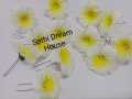 Artificial flower hair clips-6pis.