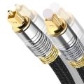 Hifi Optical Fiber Cable Hi-End Audio Video Cables HIFI DTS for 5.1 7.1 Square Counterpart Signal Line 5M/16.4Ft. 