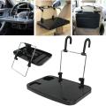 Folding Car Computer Desk Work Table in Car Laptop Stand Food Tray Drink Holder. 