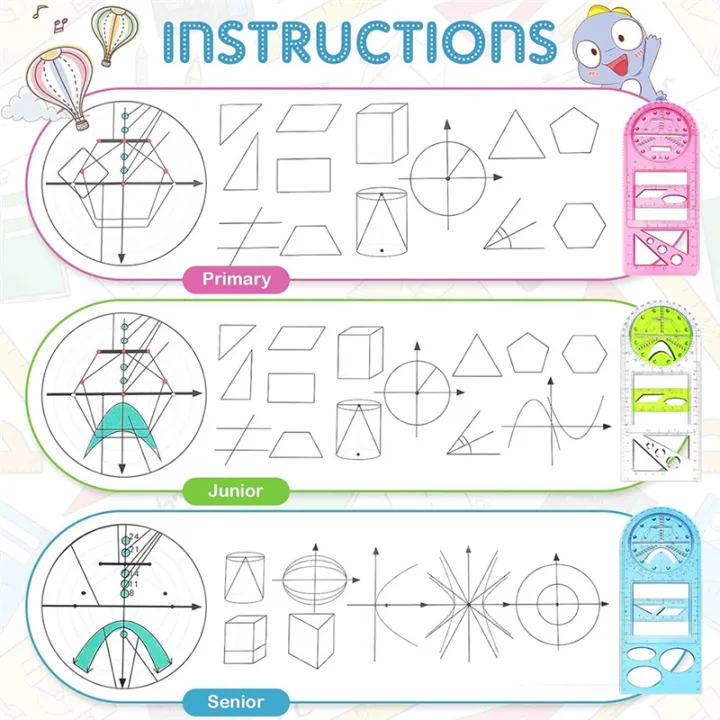 Multifunctional%20Geometric%20Ruler%20Multifunctional%20Ruler%20Geometric%20Drafting%20Tool%20for%20Student%20School%20Office%20-%20Image%205