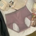 Physiological Underwear Girls Cotton Crotch Menstrual Period Leak-Proof Period Mid Waist Classic Cotton Protective Briefs. 