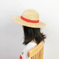 2024 Luffy Straw Hat Anime Cartoon Cosplay Caps Accessories Summer Sun Hat Sunshade Parent-Child Hat Luffy Hat for Women Men. 