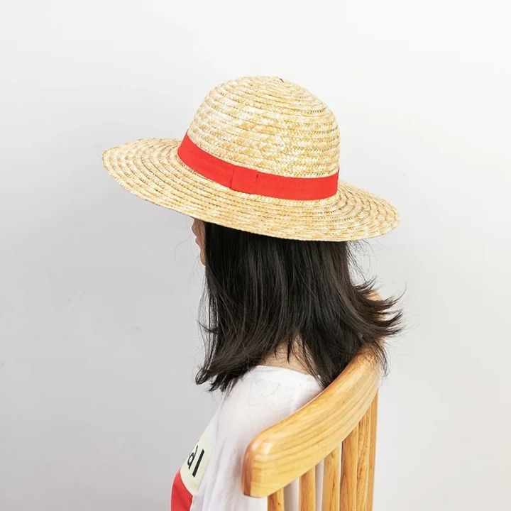 2024%20Luffy%20Straw%20Hat%20Anime%20Cartoon%20Cosplay%20Caps%20Accessories%20Summer%20Sun%20Hat%20Sunshade%20Parent-Child%20Hat%20Luffy%20Hat%20for%20Women%20Men%20-%20Image%202