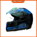 STM Full Face Helmet for Men & Women – Black & Red Stylish Graphics | Comfortable Bike & Motorbike Helmet | Fullface Riding Helmet for Scooty & Motorcycle | STM Branded Stylish Helmet.