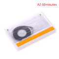【Popular Categories】 Standard Cassette Tape Player Empty Tape With 45/60/90 Minutes Magnetic Audio Tape Recording For Speech Music Recording Demoo. 