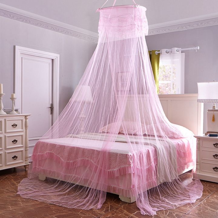 Mosquito%20Net%20for%20Bed,%20Size%20Bed%20Canopy%20Hanging%20Curtain%20Netting,%20Princess%20Round%20Hoop%20Sheer%20Bed%20Canopy%20for%20All%20Purple%20-%20Image%208