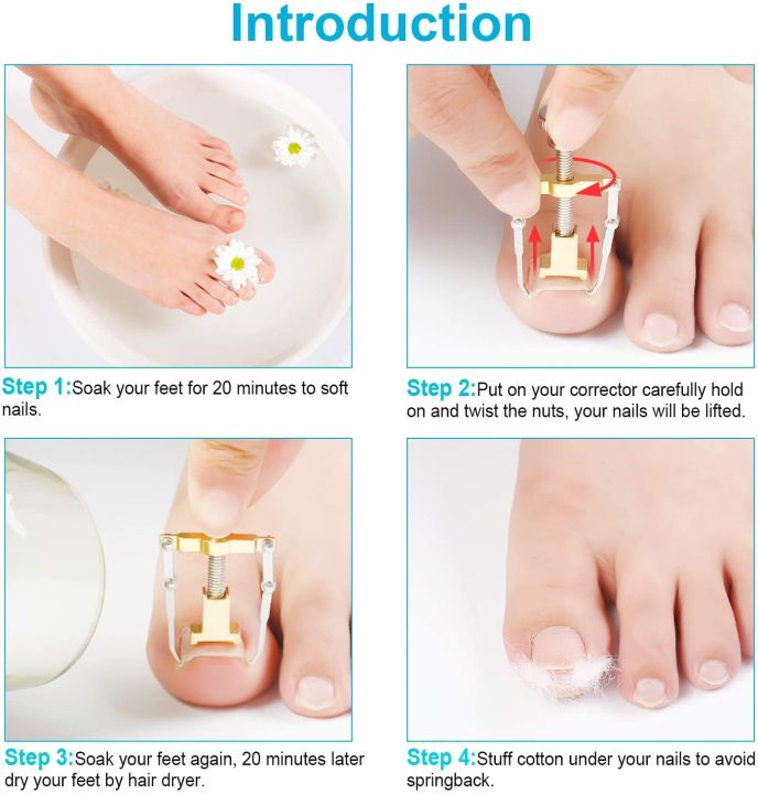 Medical%20Ingrown%20Toenail%20Correction%20Brace%20Kit%20Professional%20Toe%20Nail%20Care%20Pedicure%20Manicure%20Clipper%20Fixer%20Recover%20Corrector%20Tool%20-%20Image%207