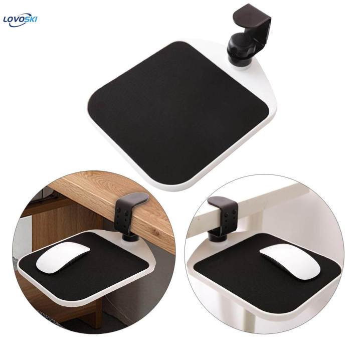 Adjustable%20Mouse%20Platform%20Clamp%20On%20Under%20Desk%20Mouse%20Extender%20Tray%20360%20Rotatable%20Computer%20Mouse%20Pad%20-%20Image%206