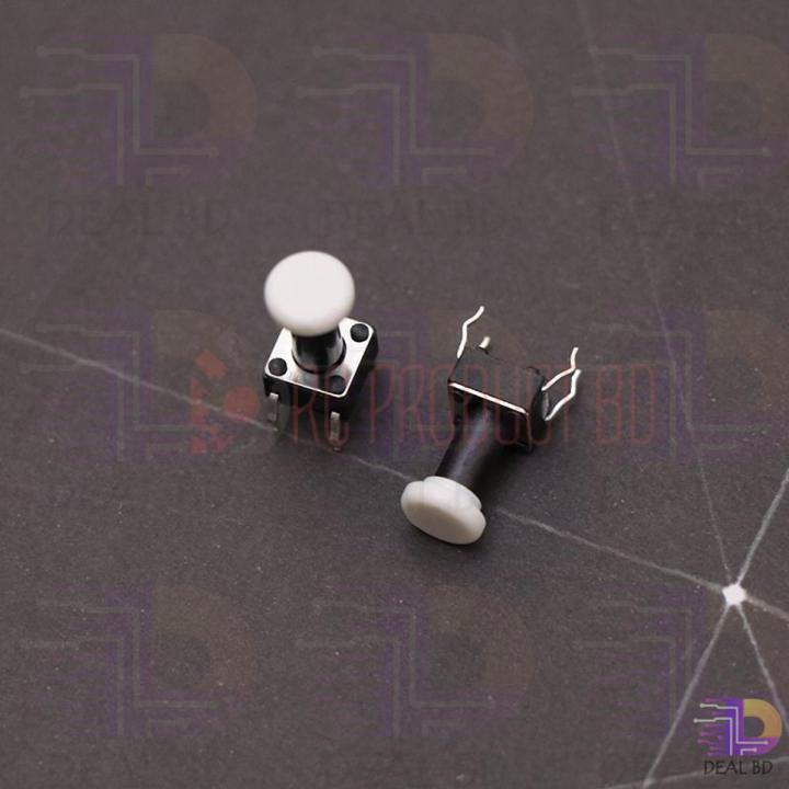 4 Pin Push Button Switch-6x6mm-10pcs