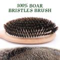 BOOMSLIFE Boar Bristle Hair Brush Women Combs for Hair Wood HairBrush Detangle Straightener Brush Hair Comb Barber Accessories. 