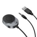 AUX Car Wireless Bluetooth Adapter Receiver 3.5mm Audio Call Conversion Transmitter BT5.4 for Car Music Audio.