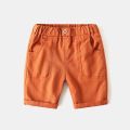 Fashion Boys Shorts Cotton Elastic Waist Toddler Knee Length Pants Kids Clothes Children Summer Beach Trousers.