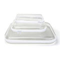 1PC Plastic Zippered Pouch Hard Bins Storage Bins Stackable Waterproof Zippered Hard Pouch Clear Hard Shell Zipper Case. 