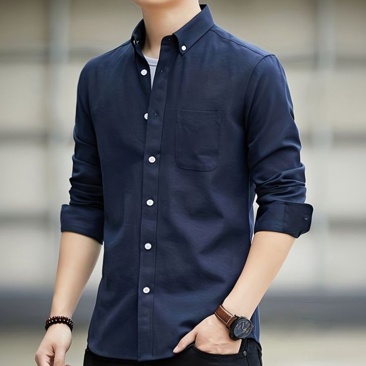 Men's%20Stylish%20&%20Fashionable%20Trendy%20Good%20Looking%20Long%20Sleeve%20Formal%20Shirt%20-%20Image%202
