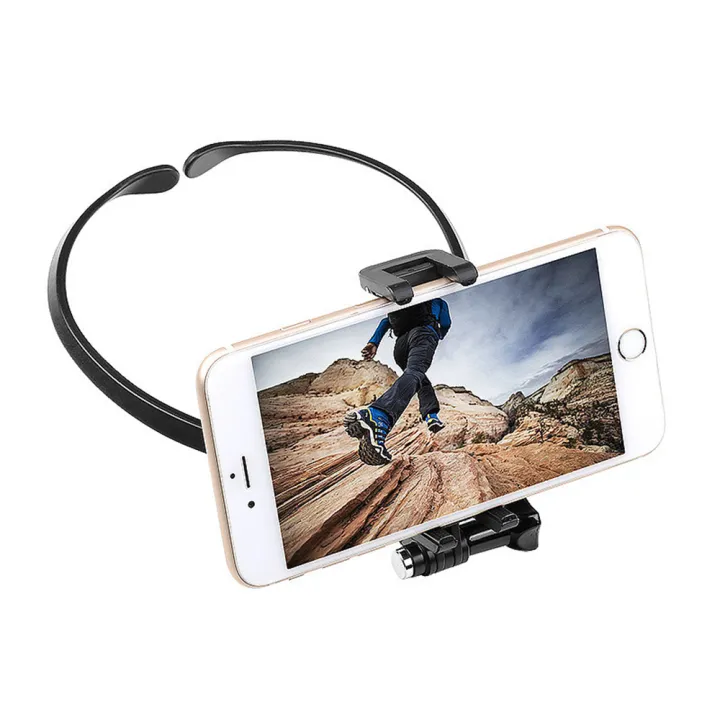 Hang%20On%20Neck%20Action%20Camera%20Hands%20Free%20ABS%20Bracket%20Mount%20Stand%20Phone%20Holder%20-%20Image%207