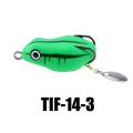 Umpan Katak Fishing Frog Lure 4.5cm 8.5g Soft Bait Lure with Mustad Hook. 