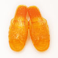 Crystal Slippers Women's Transparent Non Slip Outdoor Mom Sandals Women's Plastic Flat Heel Home Summer Bath Bath Shoes. 