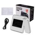 Creative Attention Projection Digital Weather LCD Snooze Clock Bell Alarm Display Backlight LED Projector Home Clock Timer.
