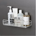 Bathroom shelf storage1pc Punch-free organizer shower wall shelf storage box kitchen basket bathroom accessories.