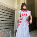 2023New Summer Clothes Matching a Set of Slightly Fat Hong Kong Style High-Grade Suit Skirt Lively Youthful-Looking Two-Piece Set Summer.