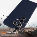 Infinix Note 50 Pro+, Slim Fit Silky And Soft Touch Finish Silicone Matte Finish TPU - Black & Blue (With Logo).