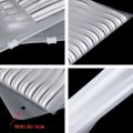 StoBag 10pcs Frosted Matte Zipper Bags Clothes Packaging Pouches Ziplock Plastic Sealed Shirts Storage Reusable Organizer Pocket.
