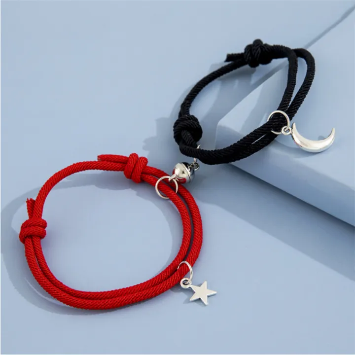 Magnetic%20Mutual%20Attraction%20Relationship%20Matching%20Bracelet%20for%20Women%20Men%20Sun%20Star%20Boyfriend%20Girlfriend%20Rope%20Couple%20Bracelet%20-%20Image%207