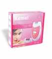 Kemei KM - 6199A 2 in 1 Electric Epilator Callus Skin Remover Cordless Portable Hair Remover Rechargeable Defeatherer. 