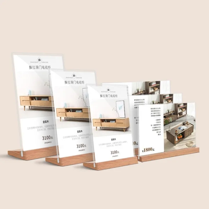 Creative%20Acrylic%20Table%20Top%20Sign%20Holder%20Double%20Sided%20with%20Wood%20Base%20Menu%20Display%20Stand%20A4/A5/A6%20Picture%20Card%20Frame%20Wedding%20-%20Image%207