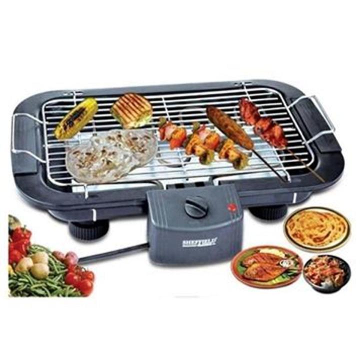 Electric BBQ Grill Machine - Black