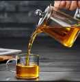 Heat Resistant Glass Teaset Flower Tea Pot Puer Kettle Coffee Teapot 600ml.