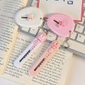 New cartoon bunny art cute mini portable unboxing tool for dismantling accounts, paper cutting knife, small knife. 