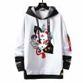Kimetsu No Yaiba Sweatshirts Anime Two Piece Hoodies Nezuko Ribbons Letter Print Hoodie Demon Slayer Patchwork Sweatshirt. 