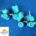 অ্যাডজাস্টেবল রোলার স্কেটিং জুতা ফ্রন্ট ব্রেক বাচ্চাদের স্কেট - skating shoes. 