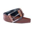 Chocolate Leather Formal Belt For Men - Belt - Belt For Men. 