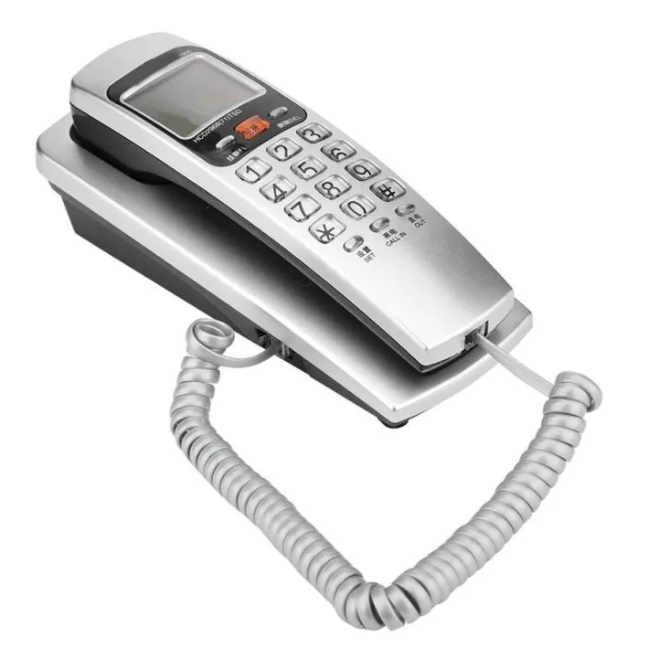 telephone%20FSK/DTMF%20Caller%20ID%20Telephone%20Corded%20Phone%20Desk%20Put%20Landline%20Fashion%20Extension%20for%20Hom%20-%20Image%204