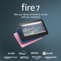 Amazon Fire 7 tablet, 7” display, (2022 release), 16 GB, Black. 