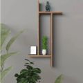 Premium Rectangular Shaped Wall Shelves, Decorative Display Shelf for Bathroom, Kitchen, Bedroom, Living Room, Office -24/16.