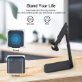 Mini Foldable & Adjustable Pocket Size Desktop Smarthone Stand Phone Holder - Mobile Stand. 