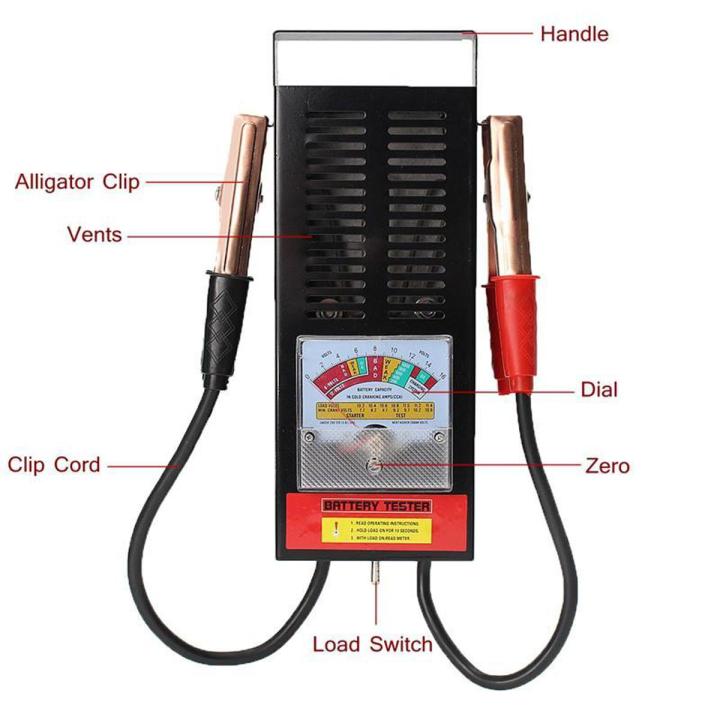 200amp 6v 12v Battery Load Tester 6 12v 200a Car Battery Tester Van